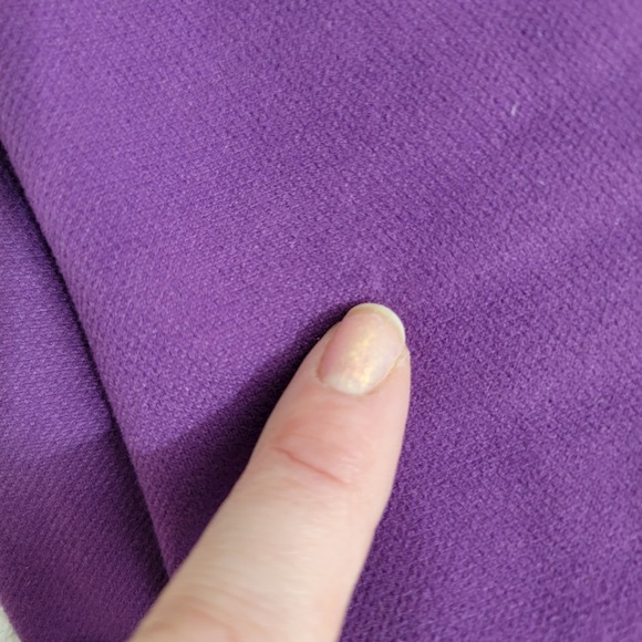 Pomander Place Aubergine Avery Mini Dress Mock Neck Sweatshirt Bracelet Sleeve S - Picture 9 of 15